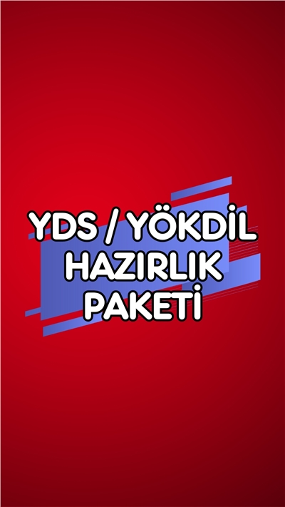 Yds Yökdil hazırlık paketi